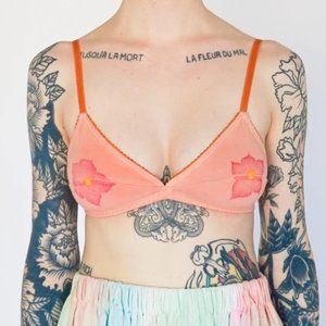 ARQ Magda Bra Bralette Secret Catalog Plant Dyed M